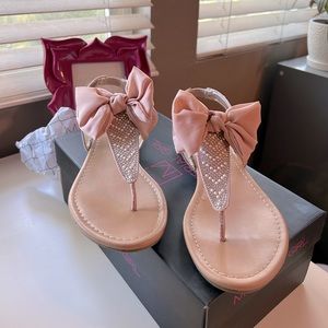 Material Girl Bow Sandal